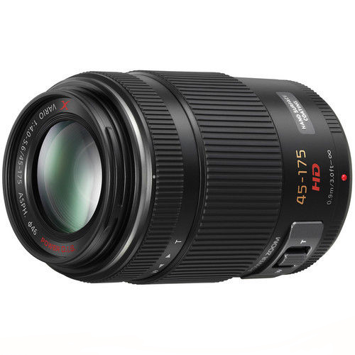 Panasonic Lumix G X VARIO 45-175 mm F4.0-5.6 ASPH H-PS45175 PZ Black